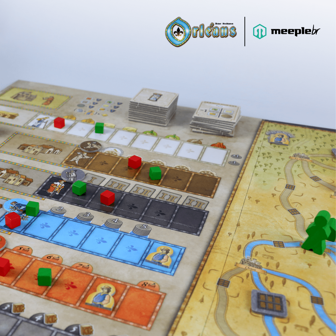 Jogo de Tabuleiro Orleans - meeplebr