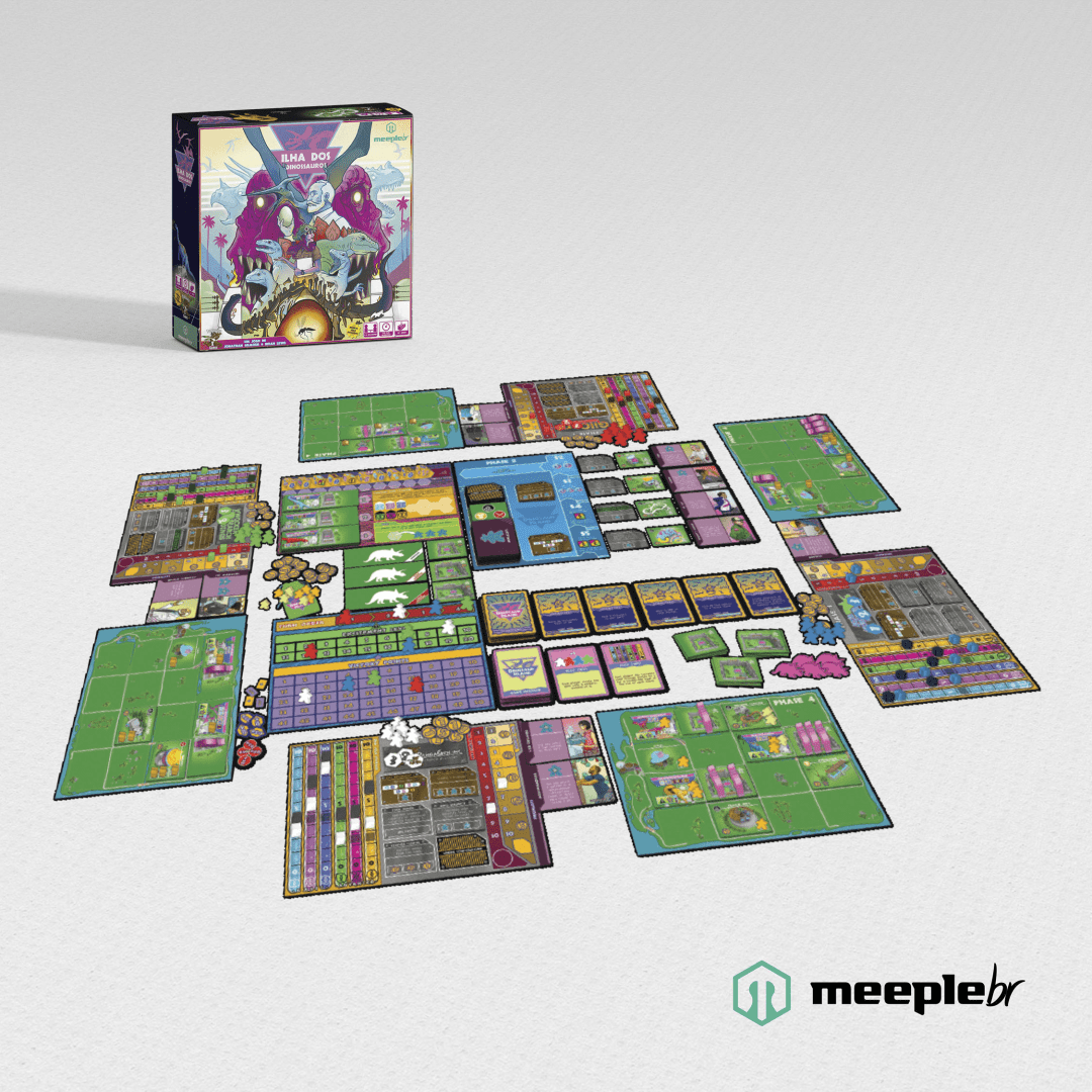 Prehistory Meeple BR- Boardgame