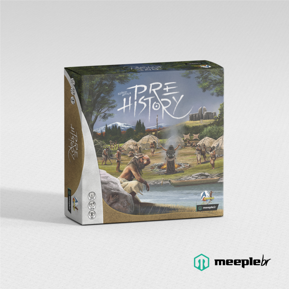 Prehistory Meeple BR- Boardgame