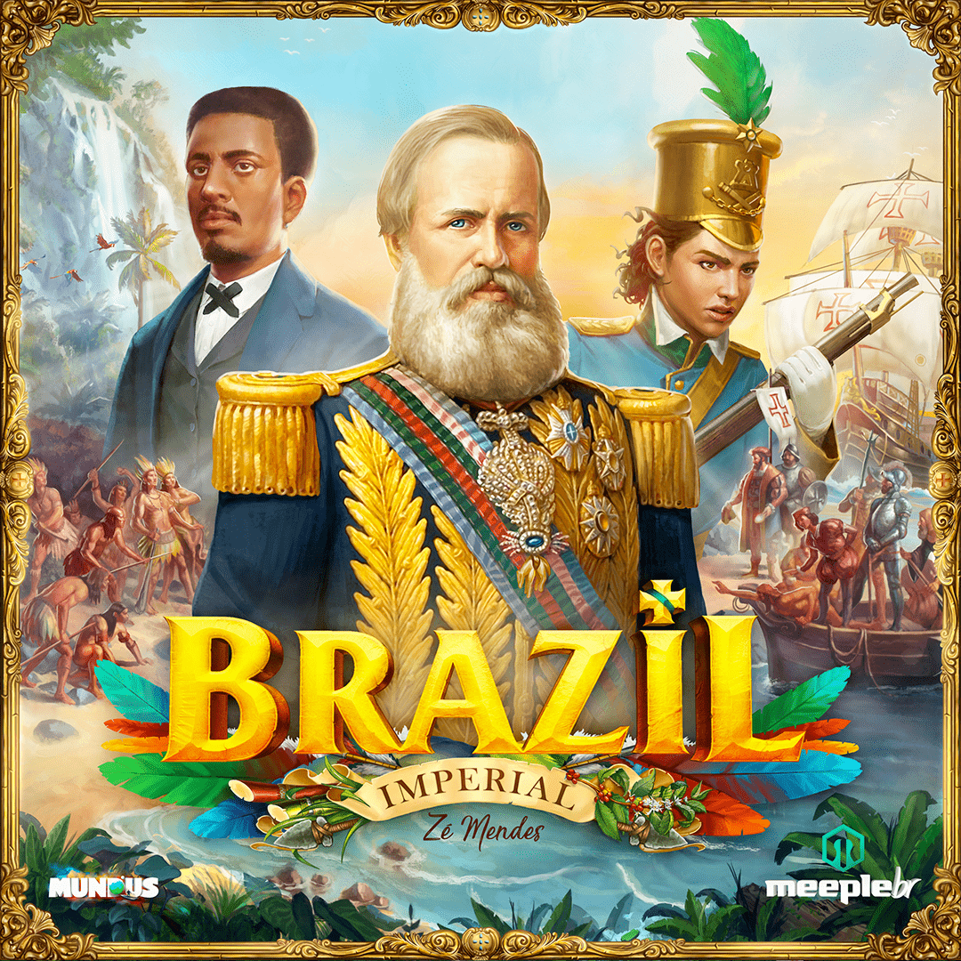 Unboxing Board Game Brazil Imperial - Lançamento Meeple Br 