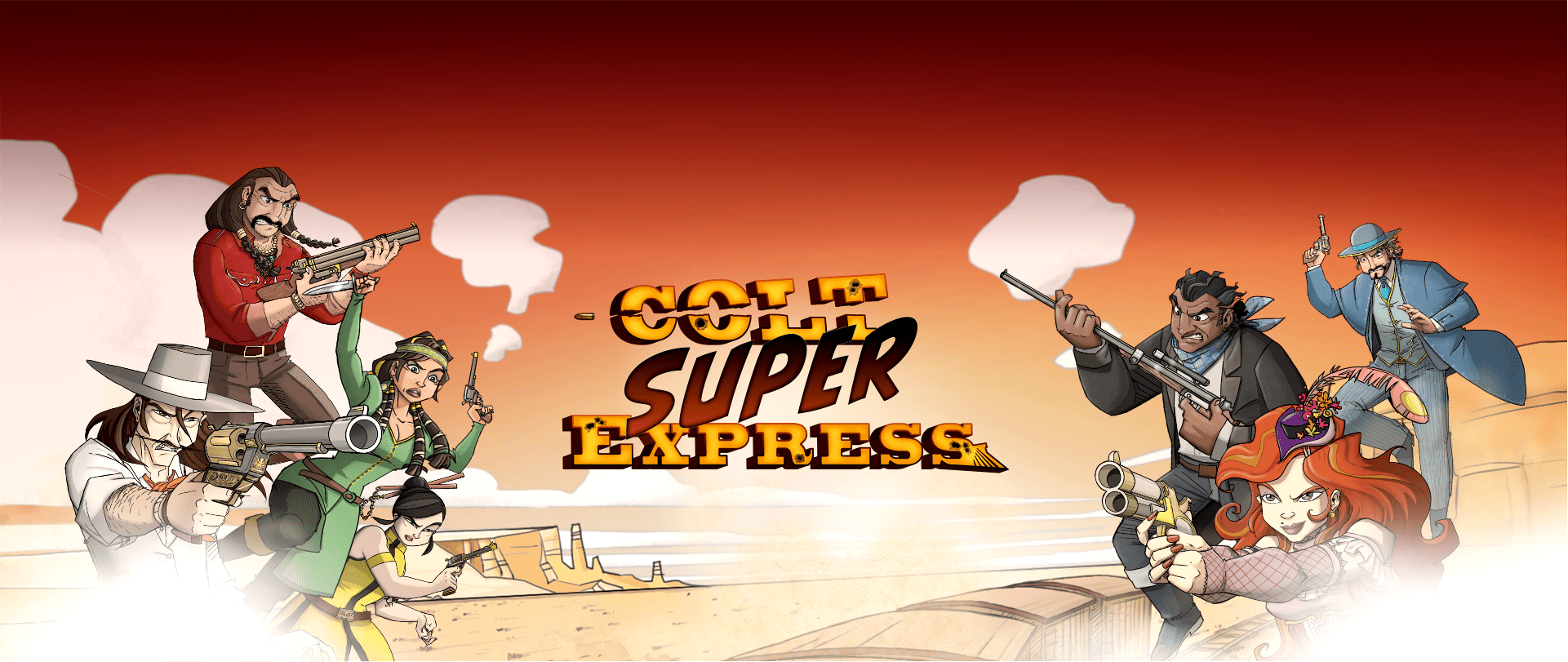 colt super express jogo de tabuleiro