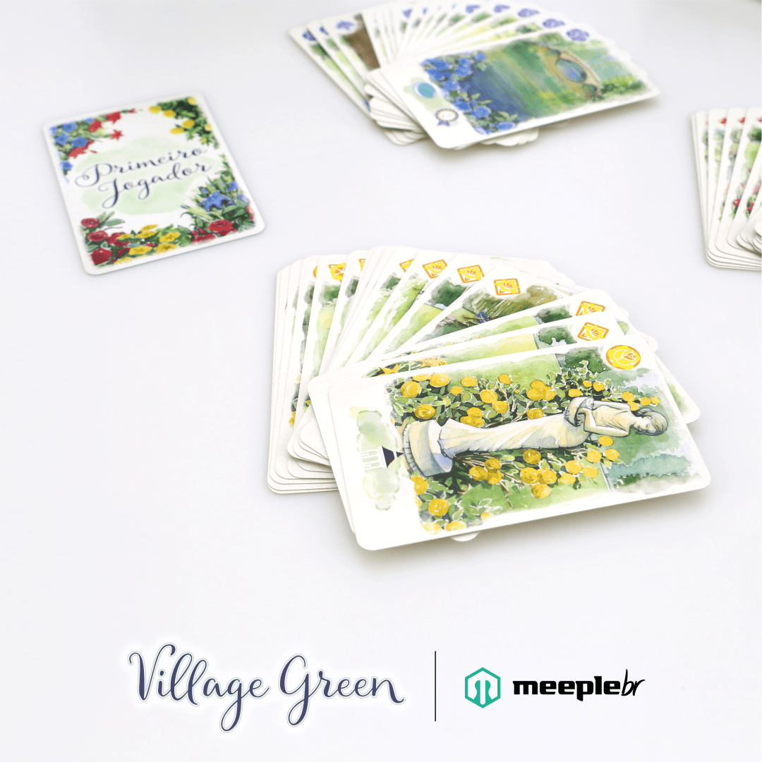 Village Green - Jogo de Cartas - Meeple Br - Deck de Cartas