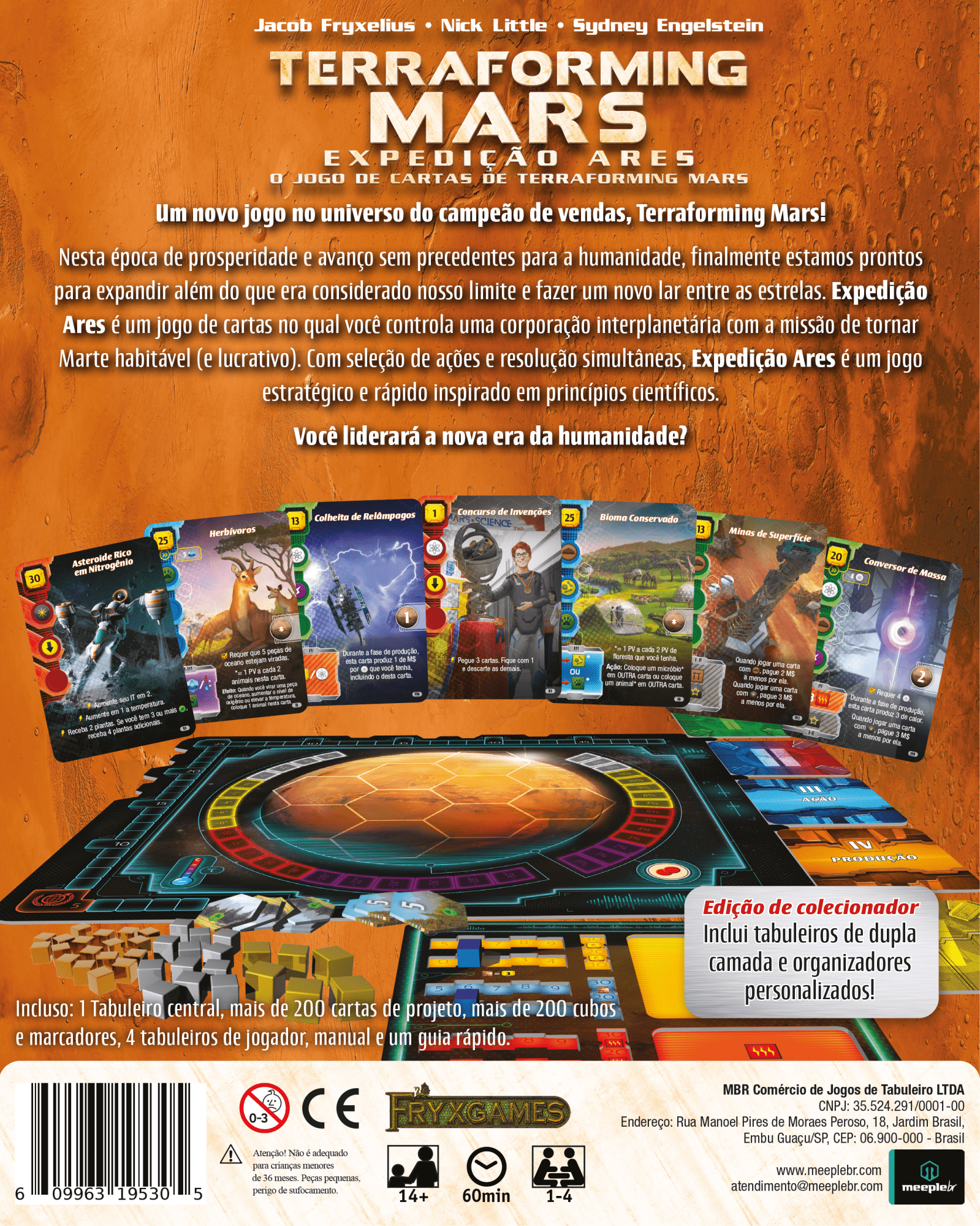 Terraforming Mars: Expedição Ares - Jogo de Tabuleiro - MeepleBR