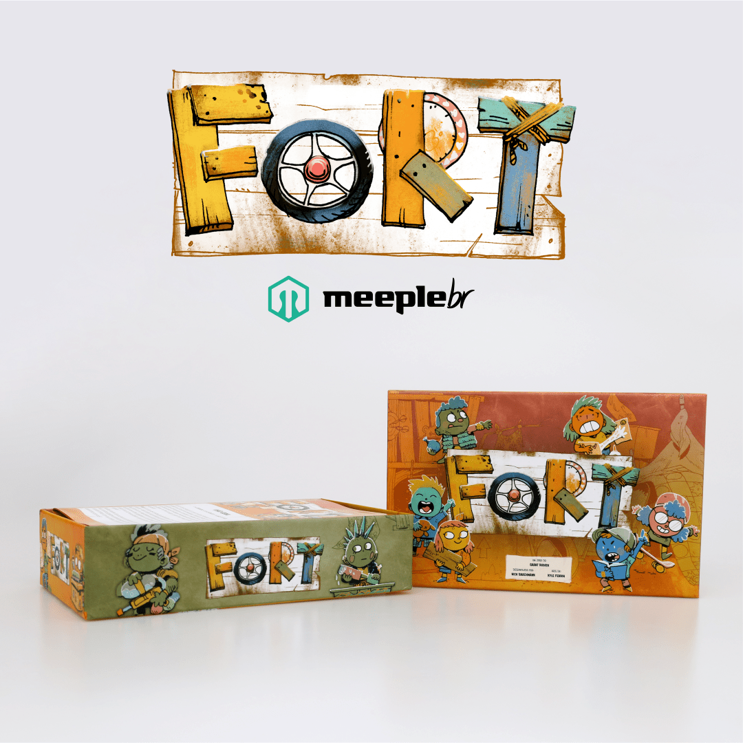 Fort Jogo de tabuleiro Meeple BR - MeepleBR - Deck de Cartas