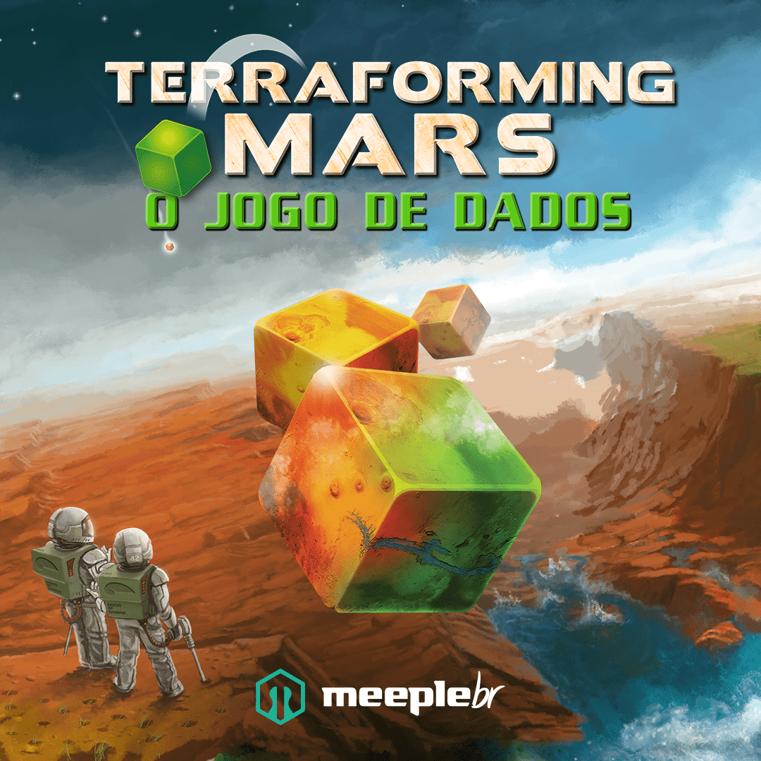 O que Tem na Caixa? Unboxing Terraforming Mars O Jogo de Dados 