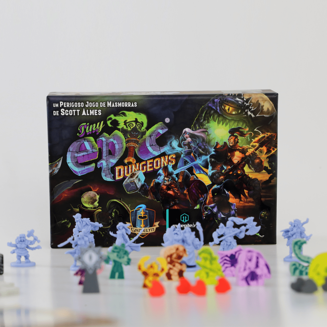 Tiny Epic Dinosaurs - Jogo de Tabuleiro - MeepleBR (em português)