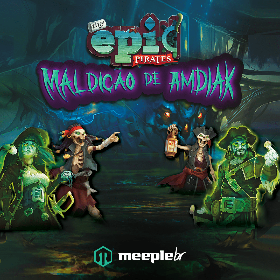 Tiny Epic Pirates – Maldição de Amdiak