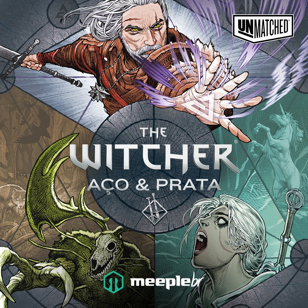 Unmatched: The Witcher – Aço e Prata