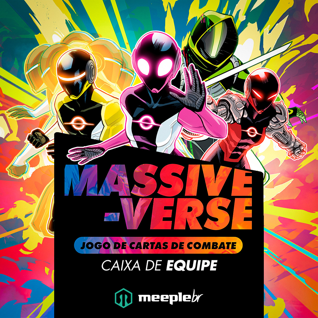 Massive-Verse: Jogo de Cartas de Combate – Caixa de Equipe