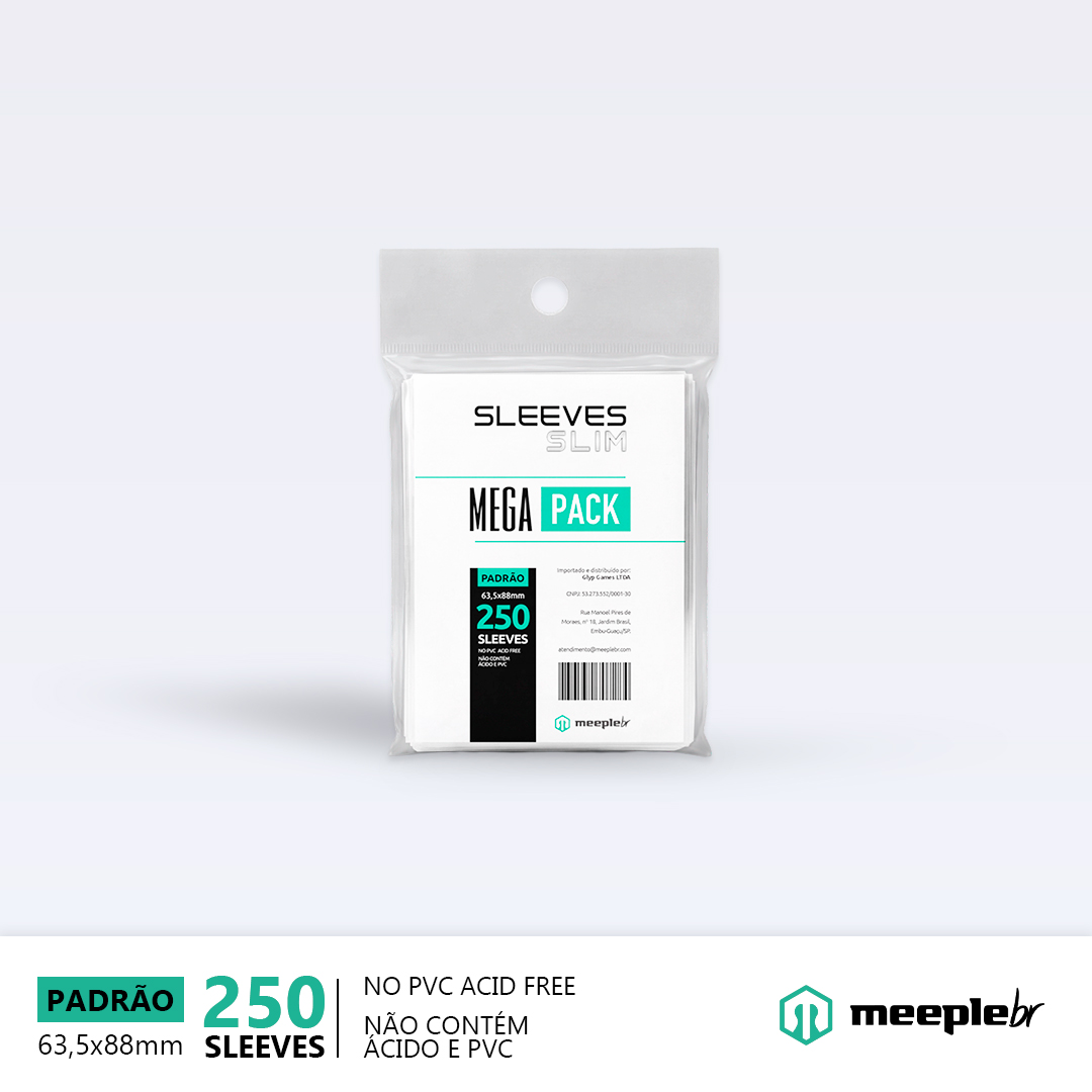 Mega Pack Sleeves SLIM – Padrão